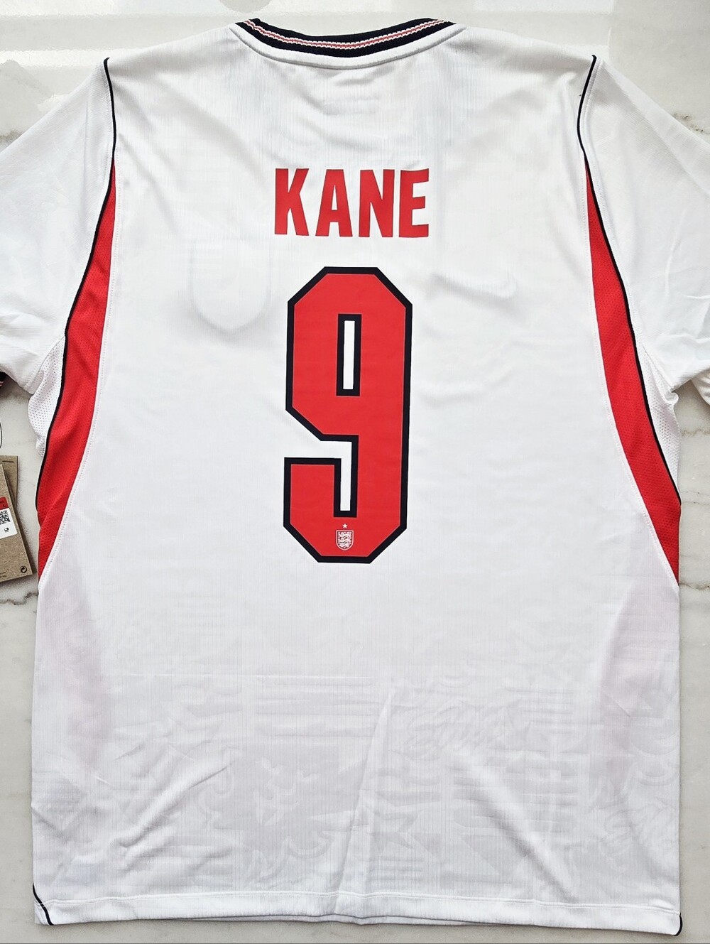 Nike England National #9 KANE  Team 2026   Authentic Stadium Home Soccer Jersey